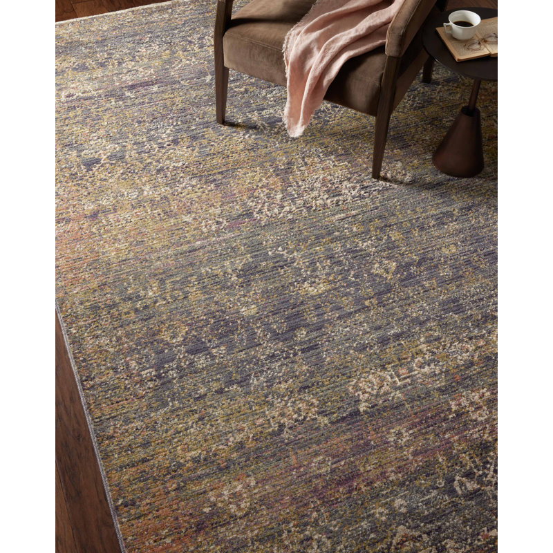 Jean Stoffer x Loloi Bradbury Ink / Multi Area Rug Wayfair